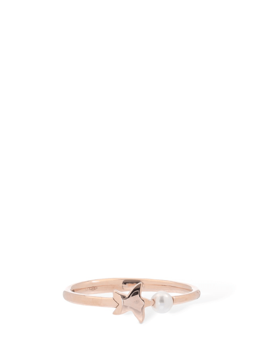 DoDo - 9kt Rose gold Stellina ring