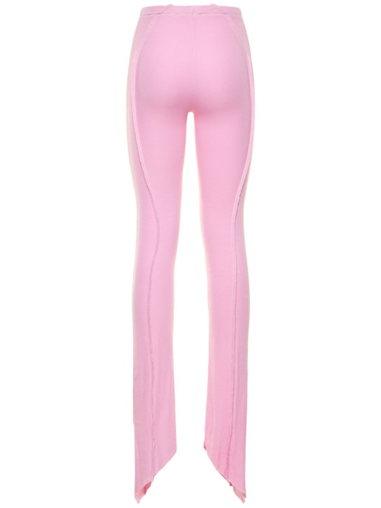 Sami Miro Vintage: Asymmetrische Stretch-Lyocell-Hose