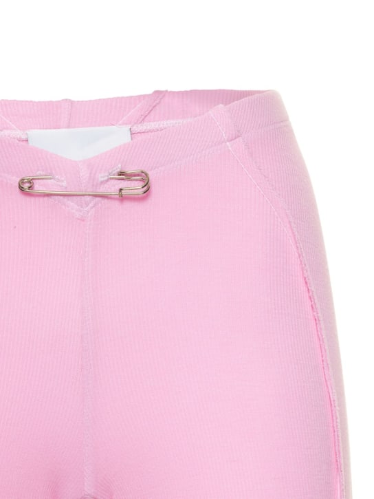 Sami Miro Vintage: Asymmetrische Stretch-Lyocell-Hose