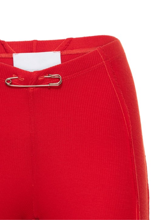 Sami Miro Vintage: Pantaloni asimmetrici in tencel stretch
