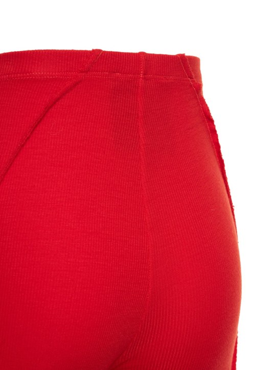 Sami Miro Vintage: Pantaloni asimmetrici in tencel stretch