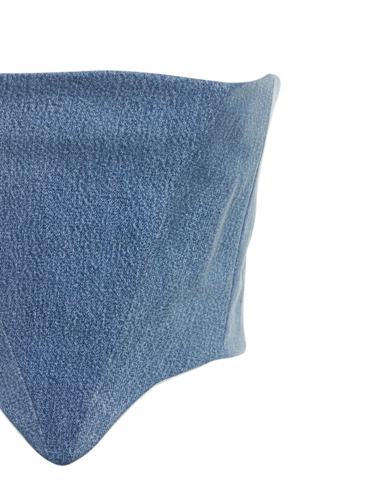 Sami Miro Vintage: Top Aplha in denim di cotone