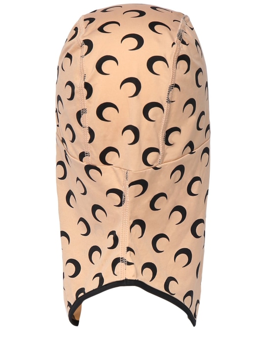 Marine Serre: Recyceltes Nylon-Balaklava mit Druck