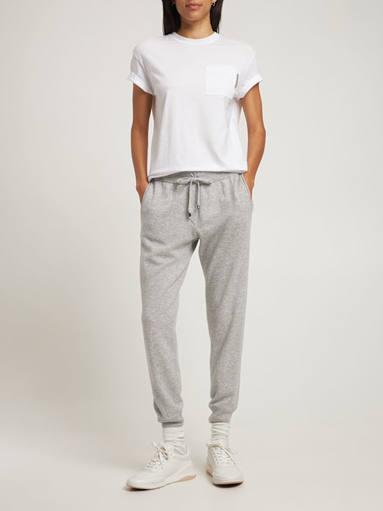 Brunello Cucinelli: Pantalon en jersey de cachemire