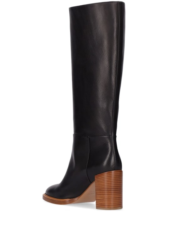 Gabriela Hearst: Stivali alti Bocca in pelle 75mm