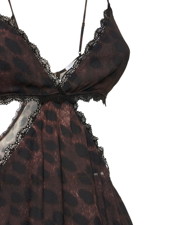 Weworewhat: LVR Exclusive - Robe courte ajourée