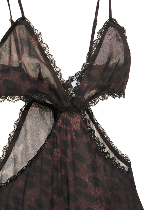 Weworewhat: LVR Exclusive - Robe courte ajourée