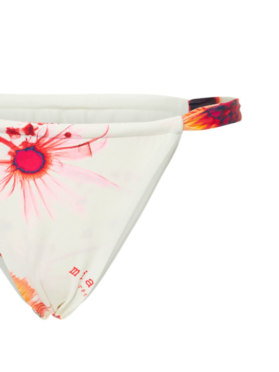 Miaou: Bali printed nylon bikini bottoms