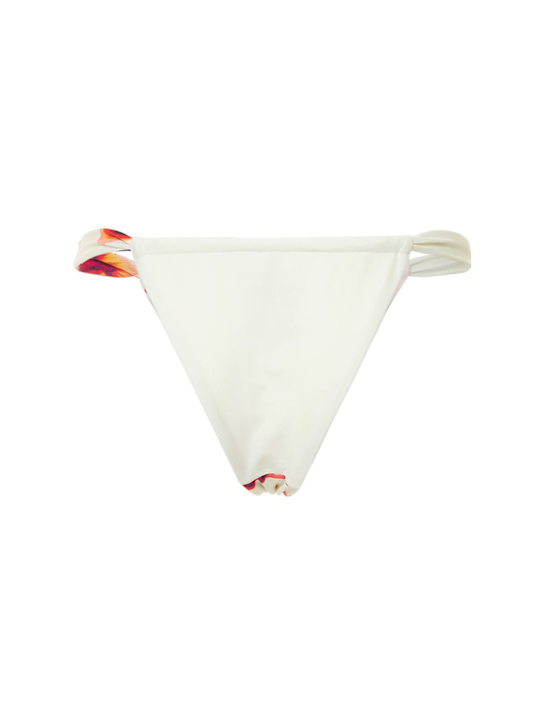 Miaou: Bali printed nylon bikini bottoms
