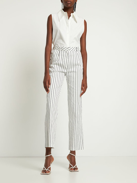 Musier Paris: Kea cotton poplin pants