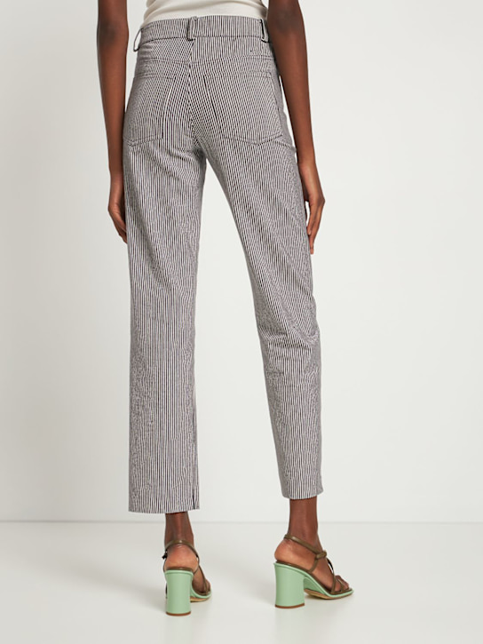 Musier Paris: Pantalones de popelina de algodón