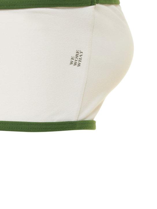 Weworewhat: Brassière asymétrique Tennis