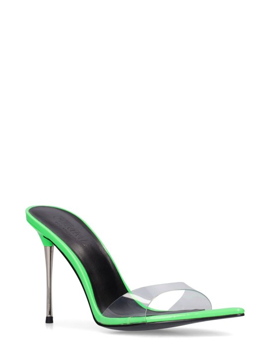 FEMME LA: 110mm Azúcar PVC mules