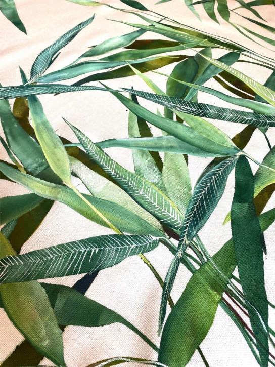 Chiara Grifantini: Kissen mit Botanik- und Libellenmotiv