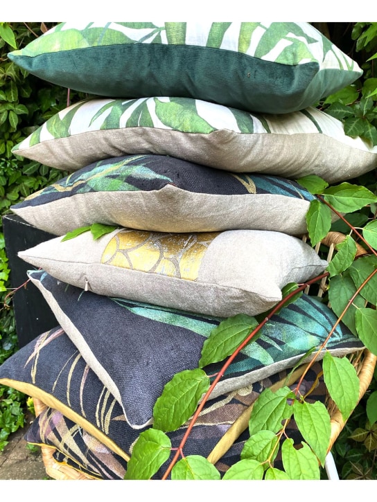 Chiara Grifantini - Coussin Botany & Dragonfly