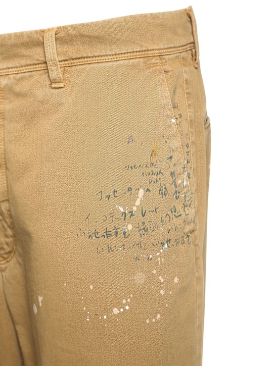 INCOTEX RED X FACETASM: 19.5cm Incotex Red x Facetasm pants
