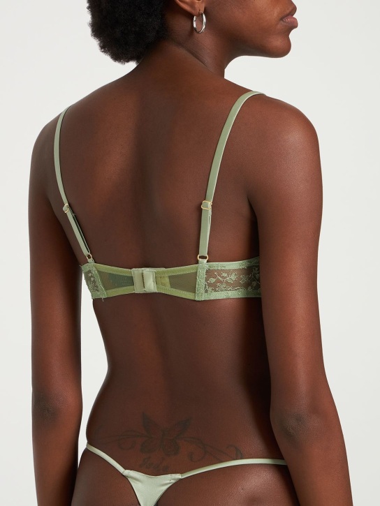 Kiki De Montparnasse: Soutien-gorge en dentelle et satin Cecile