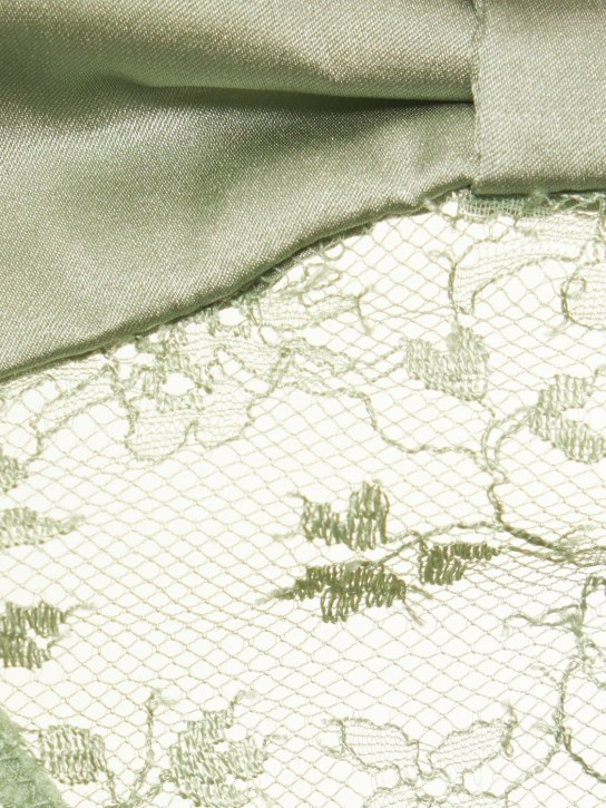 Kiki De Montparnasse: Soutien-gorge en dentelle et satin Cecile