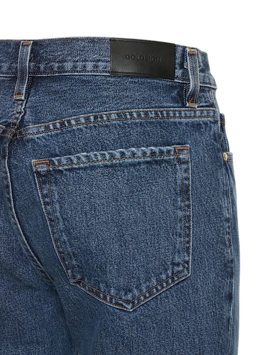 Goldsign: Jeans rectos de denim de algodón