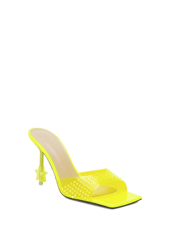 Mach & Mach: Sandales en PVC embelli 95 mm