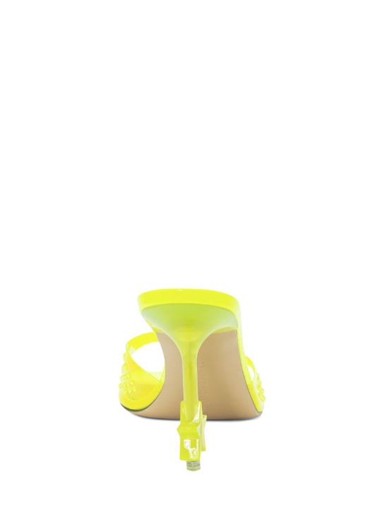 Mach & Mach: Sandales en PVC embelli 95 mm