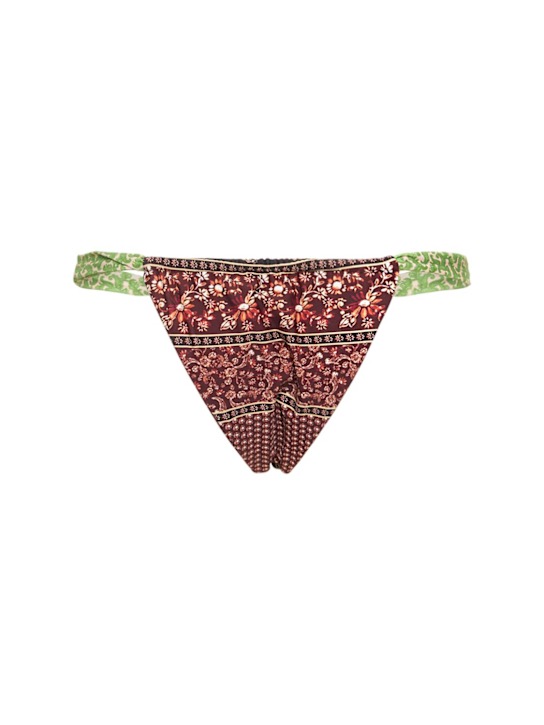 Miaou: Bali printed bikini bottoms