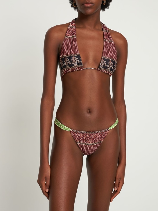 Miaou - Bali printed bikini bottoms
