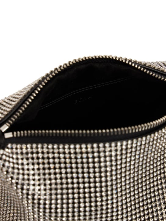 EÉRA: Moonbag crystal mesh top handle bag