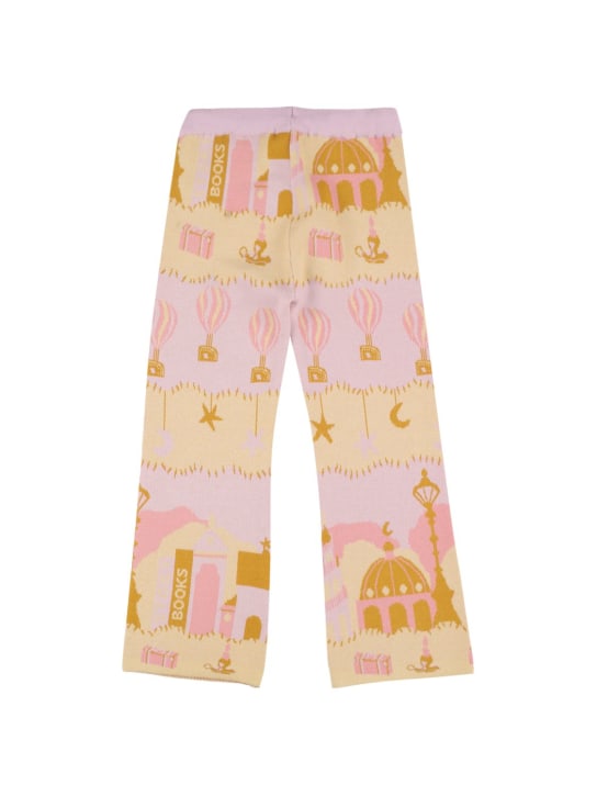 HELMSTEDT: Pantalon ample en maille jacquard