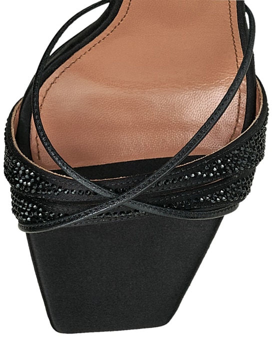 D'accori: Sandali Sienna in raso 130mm