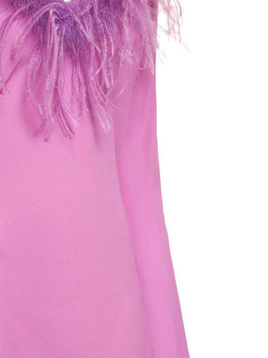 Giuseppe Di Morabito: Robe longue en viscose crêpe de chine