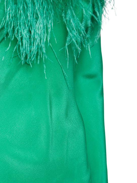 Giuseppe Di Morabito: Robe longue en viscose crêpe de chine