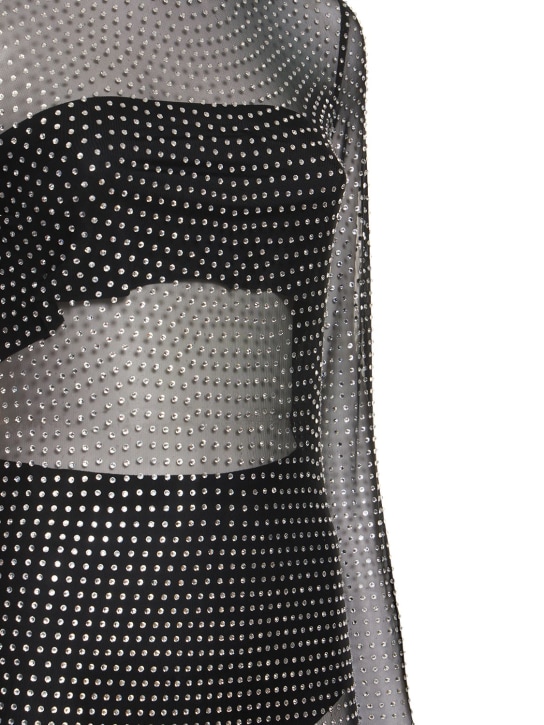 Giuseppe Di Morabito: Langes Kleid aus Mesh