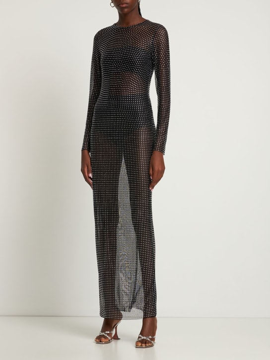 Giuseppe Di Morabito: Langes Kleid aus Mesh