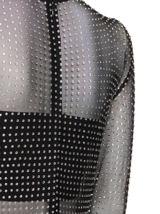 Giuseppe Di Morabito: Langes Kleid aus Mesh