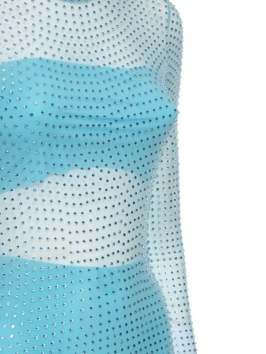 Giuseppe Di Morabito: Langes Kleid aus Mesh