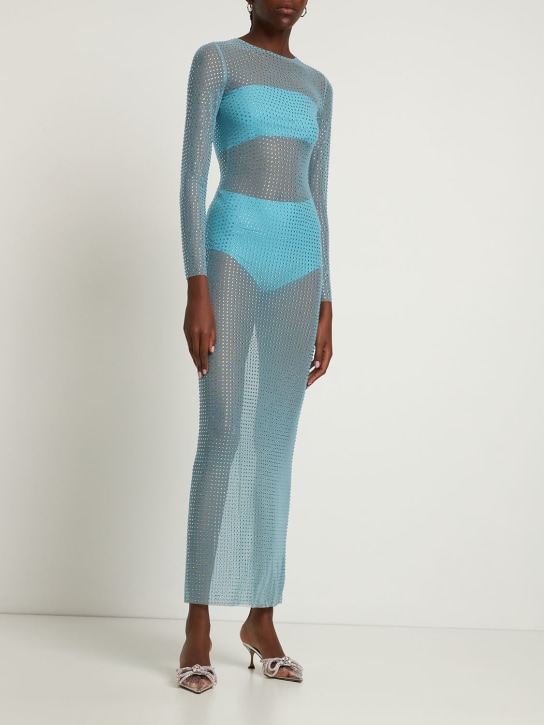 Giuseppe Di Morabito - Langes Kleid aus Mesh