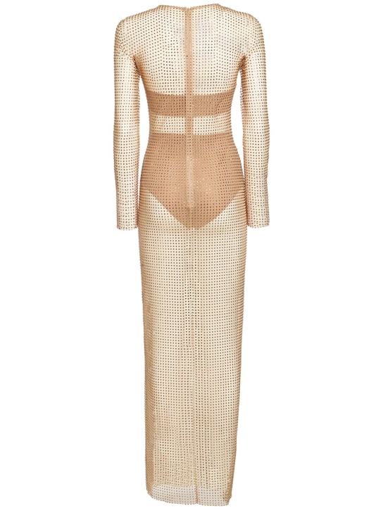 Giuseppe Di Morabito: Langes Kleid aus Mesh