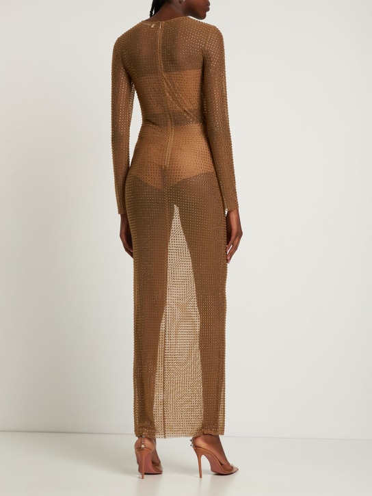 Giuseppe Di Morabito: Langes Kleid aus Mesh