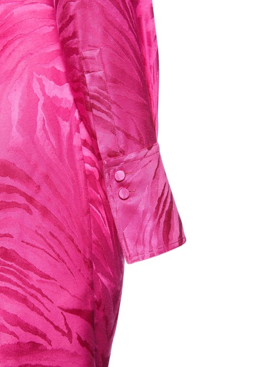 Giuseppe Di Morabito: Vestido mini de viscosa jacquard
