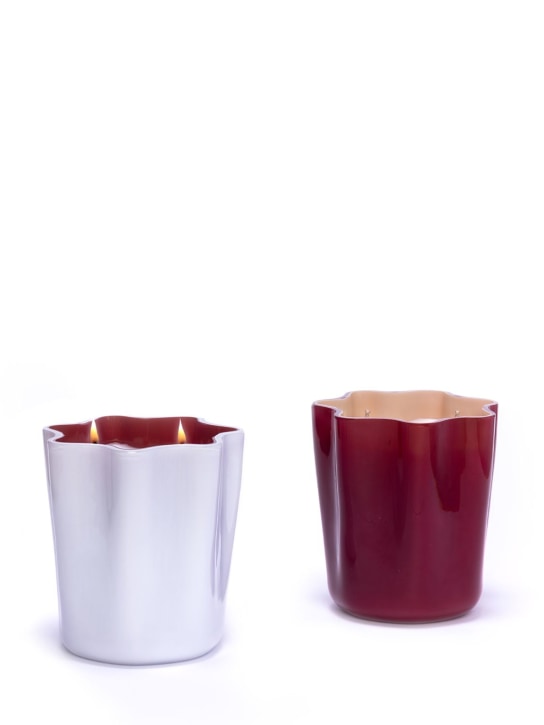 Aina Kari: Bougie en verre de Murano Fancy
