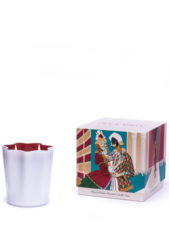 Aina Kari: Bougie en verre de Murano Fancy