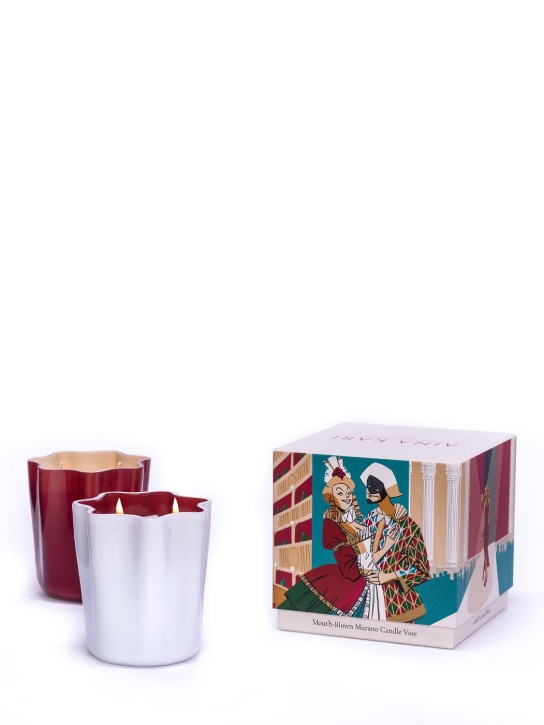 Aina Kari: Bougie en verre de Murano Lively
