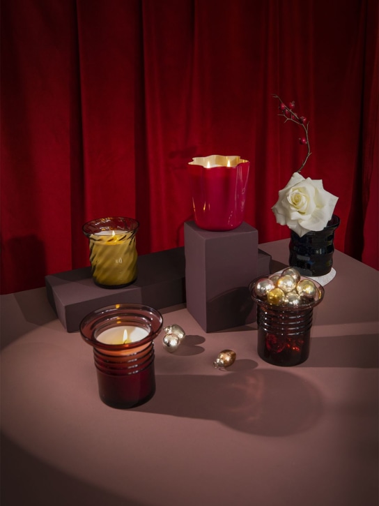 Aina Kari: Bougie en verre de Murano Fenice