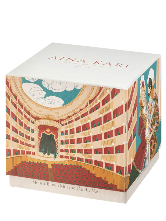 Aina Kari: Bougie en verre de Murano Royal B.