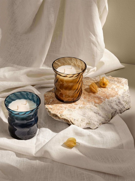 Aina Kari: Bougie en verre de Murano Diva