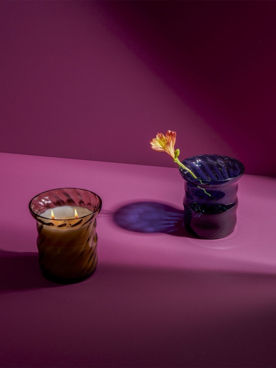Aina Kari: Bougie en verre de Murano Diva
