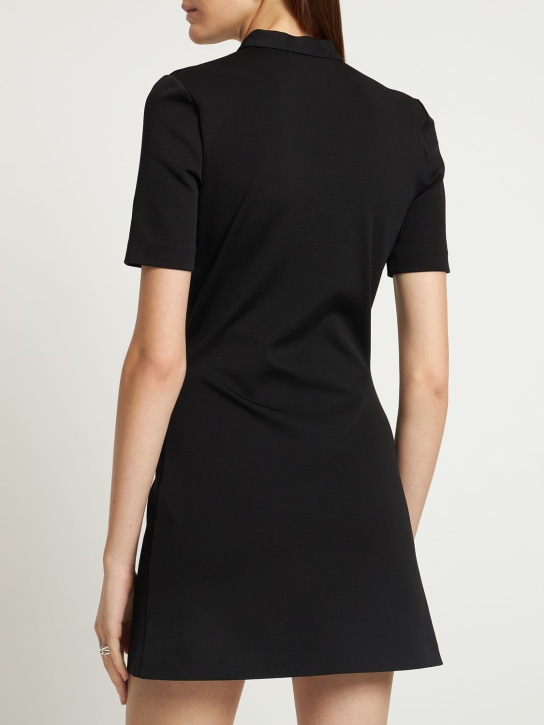 Mach & Mach: BODYCON-MINIKLEID AUS VISKOSE
