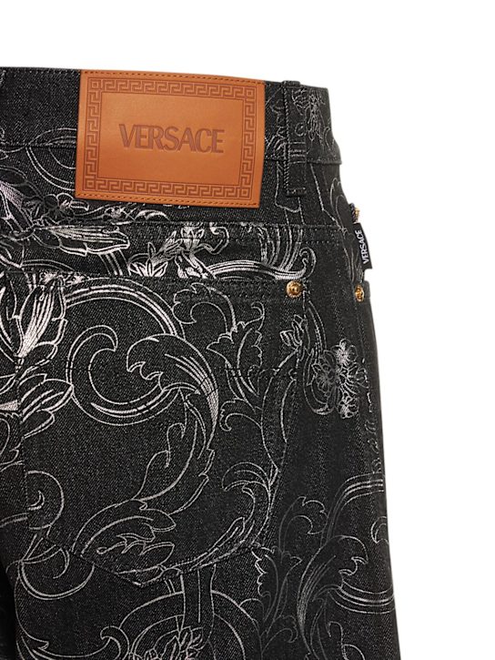 Versace: JEANS AUS BAUMWOLLDENIM