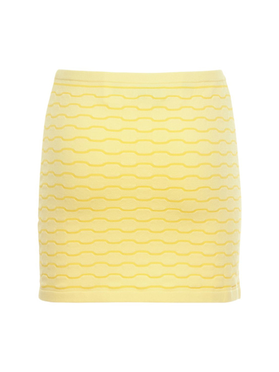 Musier Paris: Cyclades viscose blend mini skirt